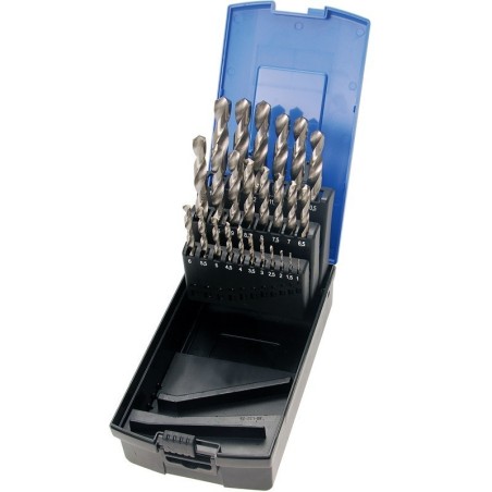 HSS fúrókészlet fémhez 25 db