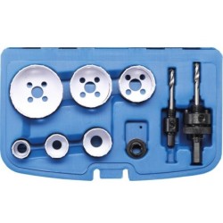 Lyukfűrész készlet 22-65 mm