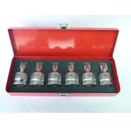 Kit biztonságos Torx és XZN imbuszokkal