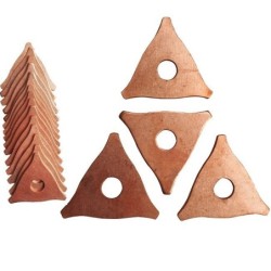 Hilmann háromszög alátét készlet fémlemez húzásához- 20 db