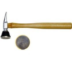 Bordás formájú bádogos kalapács