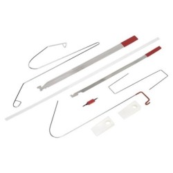 Szerszámkészlet autóajtók nyitásához