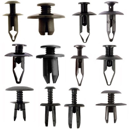 Készlet 240 műanyag kapcsokkal