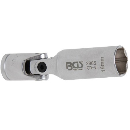 Csuklós dugókulcs gyújtógyertyákhoz 16mm