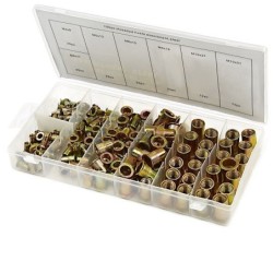 Szegecsanya készlet