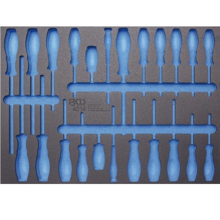 Műhelykocsi betét csavarhúzókhoz